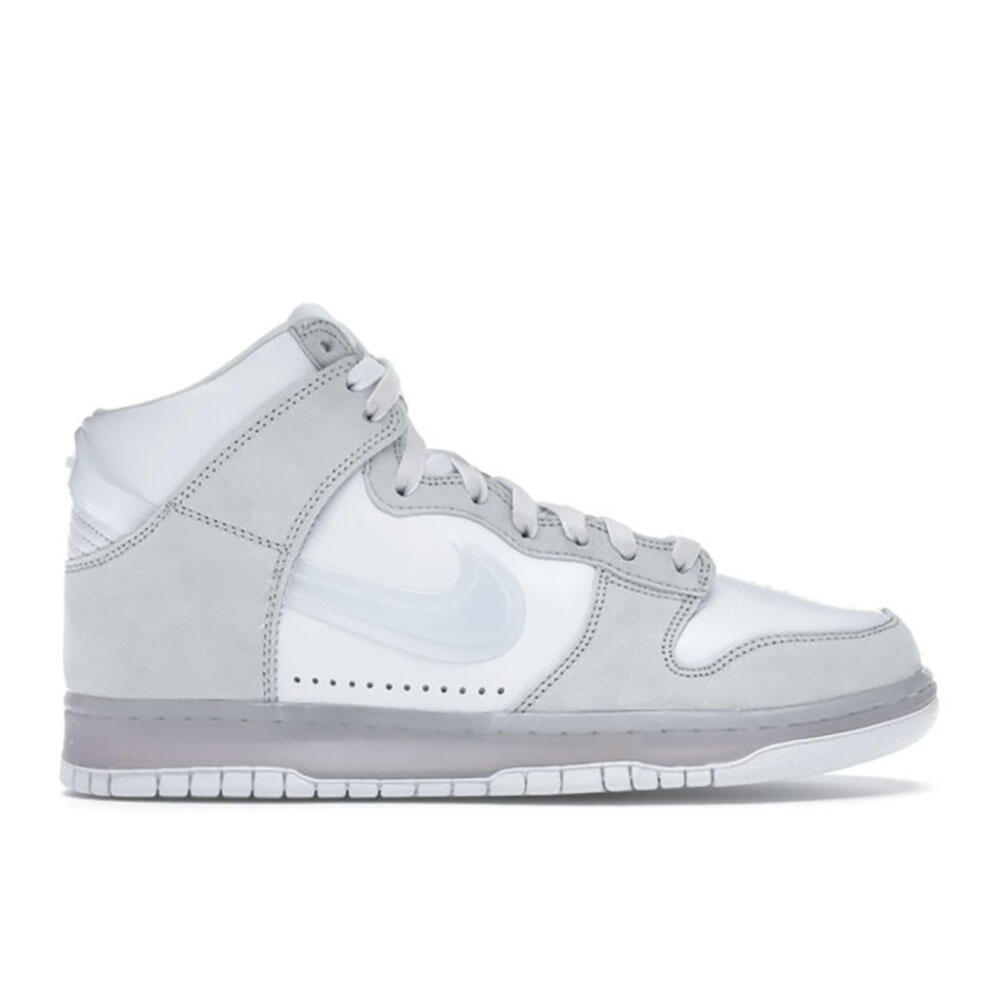 Nike - Nike Dunk High Slam Jam White Pure Platinum - Baskets - Gris - 41 - Decathlon