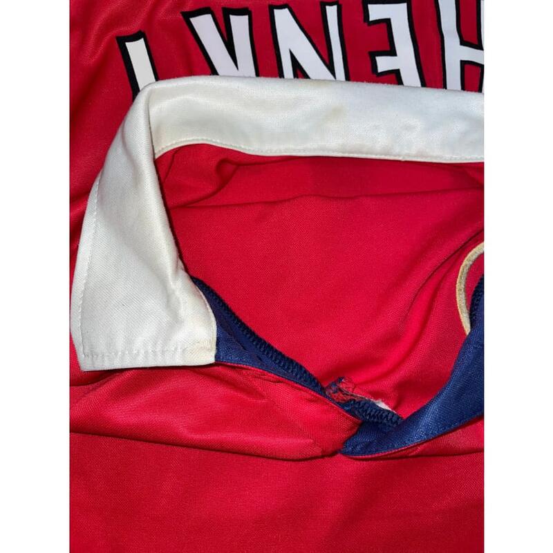 Reconditionné - Maillot vintage  Arsenal #14 Henry saison 1999-2000 - État Corre