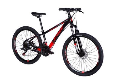 MTB 26" Mercury Ultra alluminio 21 velocità 145-170 nero/rosso