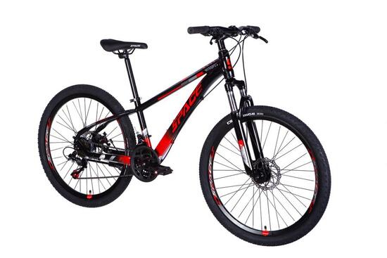 MTB 26" Mercury Ultra alluminio 21 velocità 145-170 nero/rosso