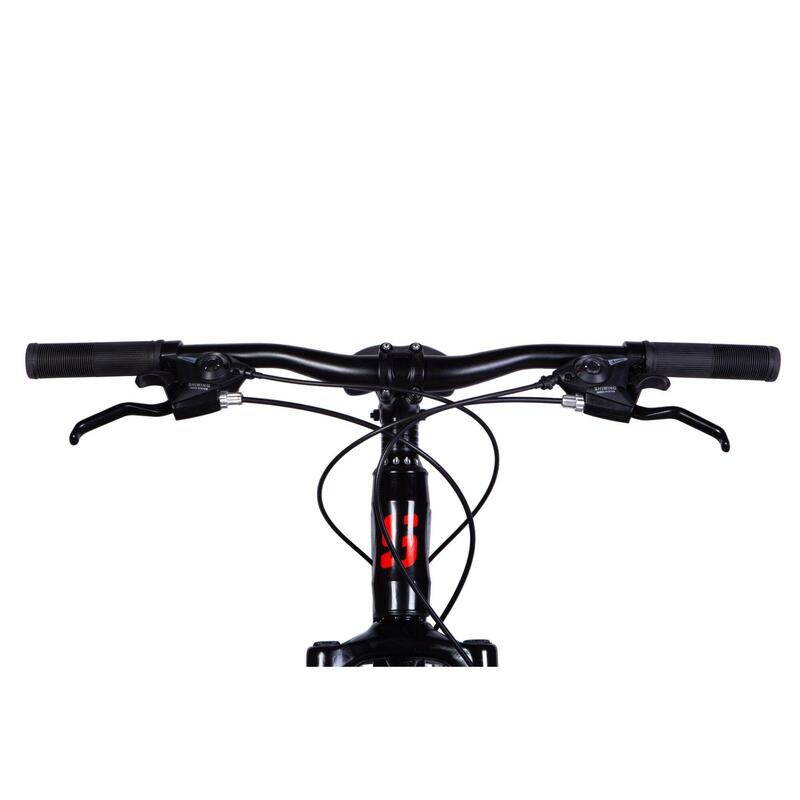 MTB 26" Mercury Elite aluminiu 21 viteze 145-170 negru/roșu