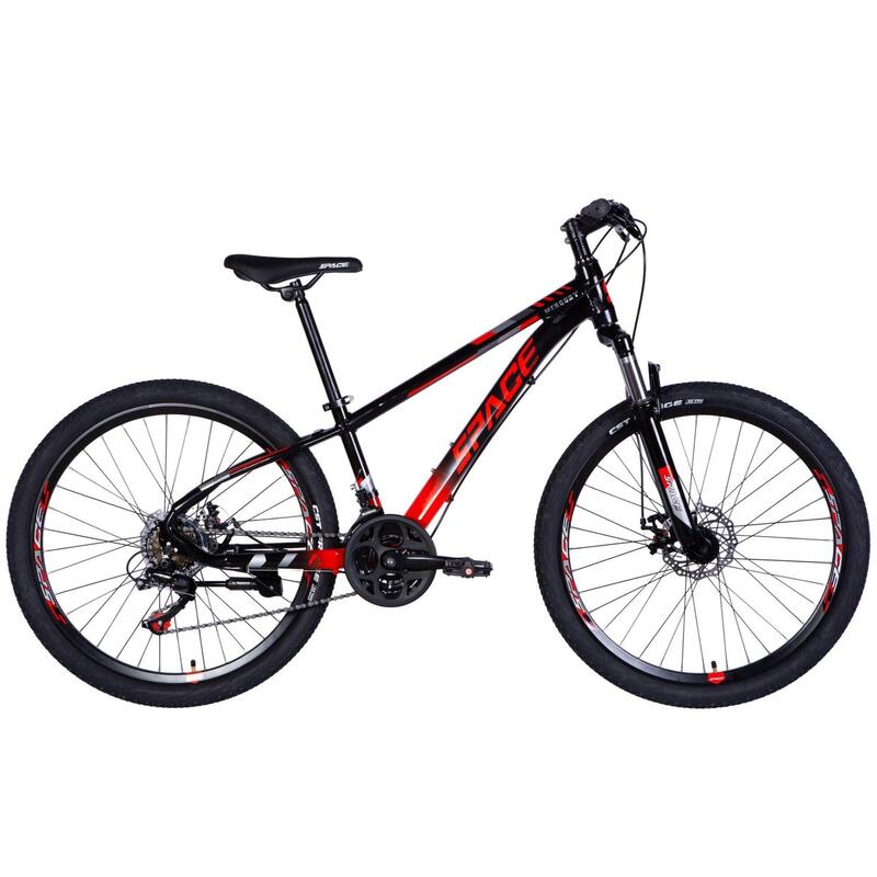 MTB 26" Mercury Elite aluminiu 21 viteze 145-170 negru/roșu