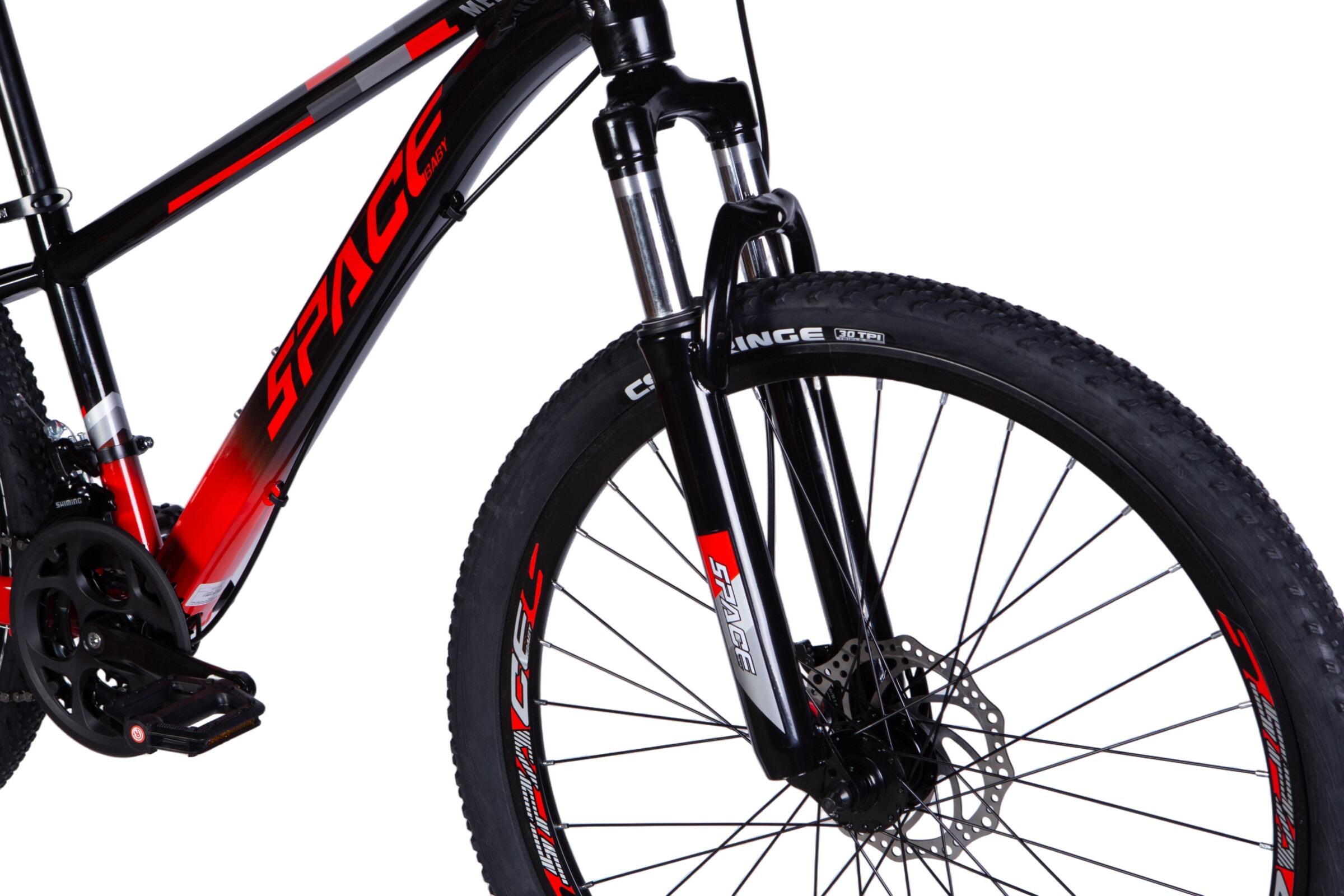 VTT 26″ Mercury Ultra aluminium 21 vitesses 145-170 noir/rouge 4/6