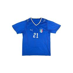 Reconditionné - Maillot foot vintage Italie #21 Pirlo saison 2008-2009 - État C