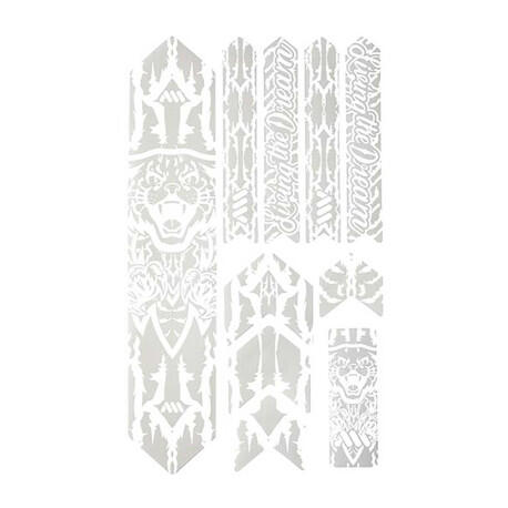 Kit protezione telaio - EXTRA 10 pezzi - Kriss Kyle bianco