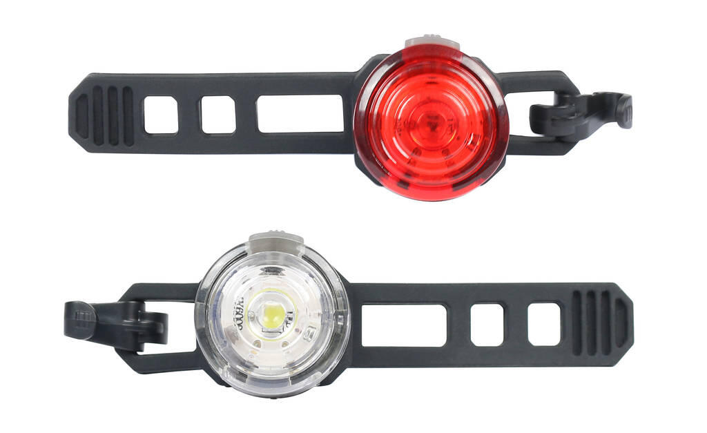 ONE S.Licht 10 conjunto de iluminação para bicicleta com pilhas 4/5
