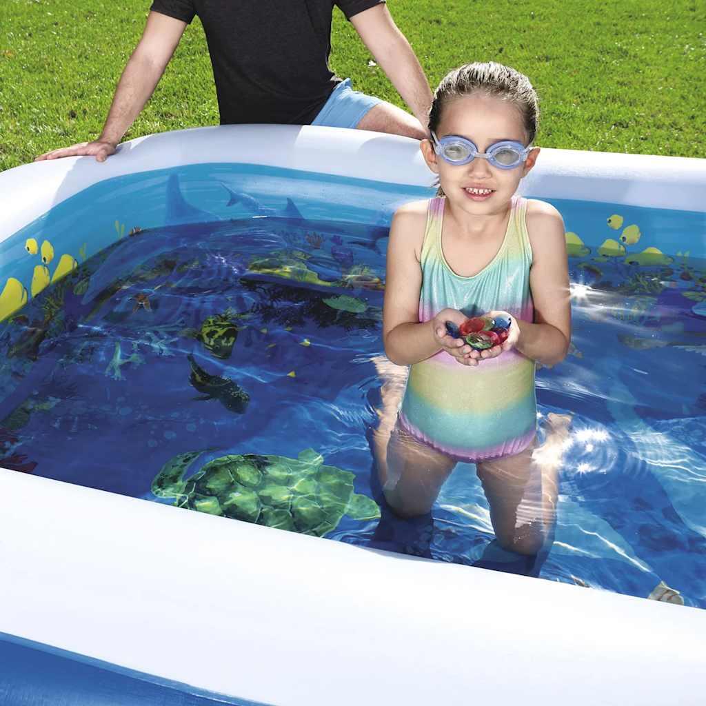 Piscina Hinchable Autoportante Infantil Bestway 262x175x51 cm 2 Gafas 3D y Tesor 4/7
