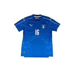 Reconditionné - Maillot vintage Equipe d'Italie #16 De Rossi saison 2016-2017 -