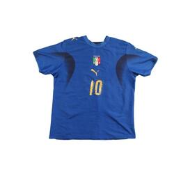 Reconditionné - Maillot foot rétro Italie #10 TOTTI 2006-2007 - Bon État