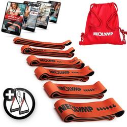 Ensemble de Résistance - 6 Niveaux -Extension de Poignée - Accessoire de fitness