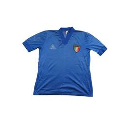 Reconditionné - Maillot Italie vintage avec logo 1982 #17 - Bon État