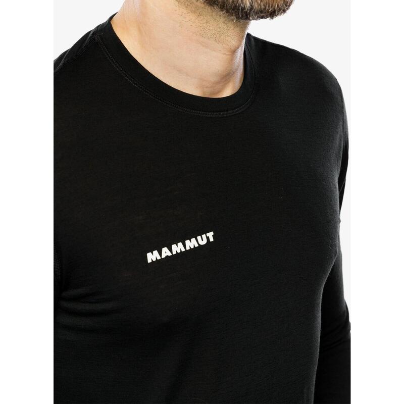Tricou termoactiv 1016016900001 cu mânecă lungă negru bărbătesc