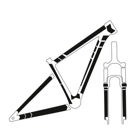 Kit protection de cadre TOTAL - 25 pièces - Transparent
