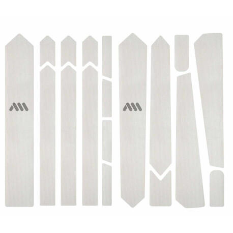 Frame protection kit - TOTAL Gravel/road - transparent