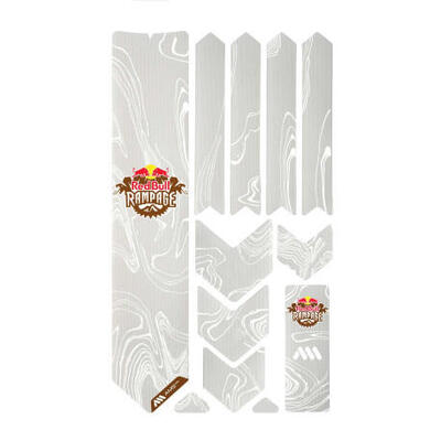 Framebeschermingsset - extra 10 stuks - red bull rampage ridgeline wit