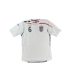 Reconditionné - Maillot vintage Angleterre #6 Terry saison 2008-2009 - Très Bon