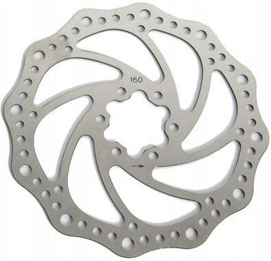Disco freno Saccon 160 mm. 6 fori