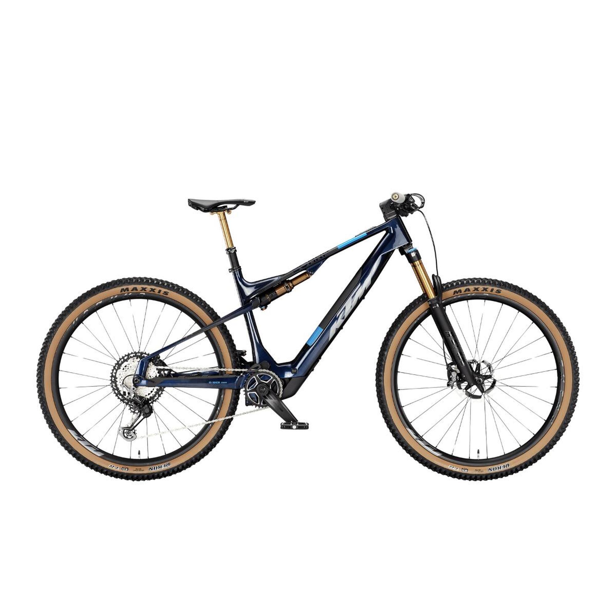Rower elektryczny KTM Macina Scarp SX Prime Transp.Blue - M