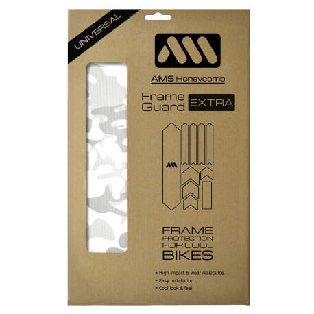Kit de proteção de quadro - 10 peças extras - Camuflado/branco 2/3