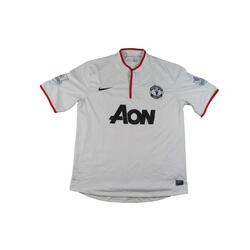 Reconditionné - Maillot Manchester United vintage #23 CLEVERLEY 2012-2013 - Éta
