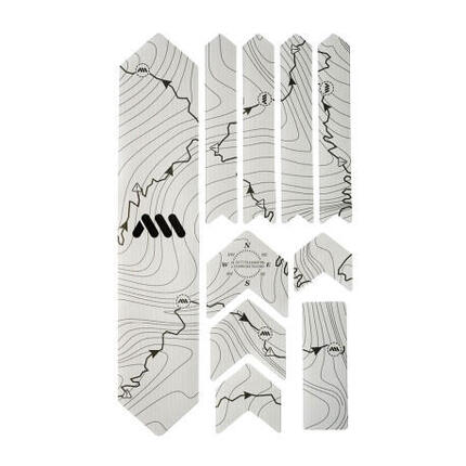 Kit protection de cadre - EXTRA 10 pièces - Tracks - noir