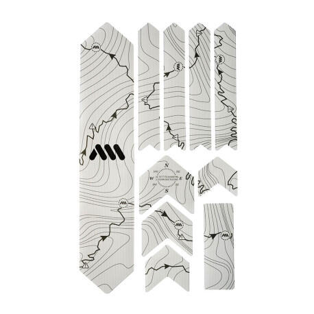 Kit protection de cadre - EXTRA 10 pièces - Tracks - noir