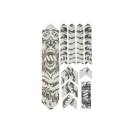 Kit protection de cadre - EXTRA 10 pièces - Bear/blanc