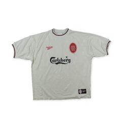 Reconditionné - Maillot foot vintage Liverpool 1996-1997 - Bon État