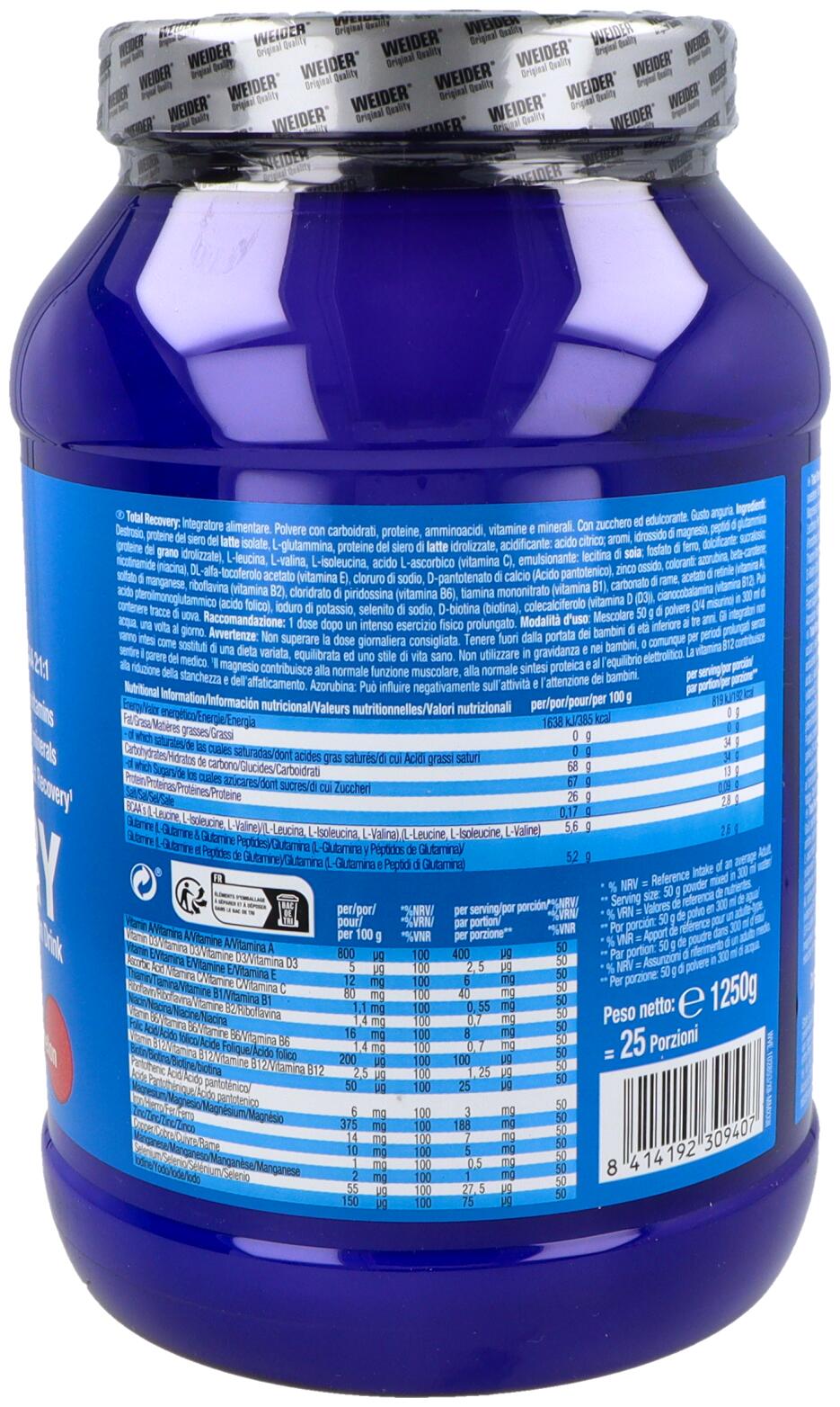 Total Recovery - 1250g Pastèque de Victory Endurance 3/6