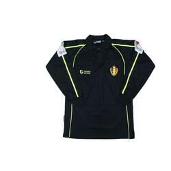 Reconditionné - Maillot foot rétro arbitre Belgique années 2010 - Très Bon État