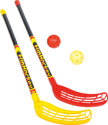 Hockey - Fun Schläger + Ball - Set mit 2