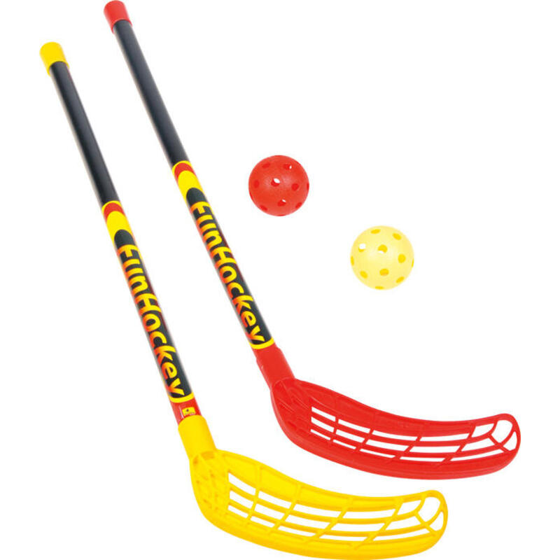 Fun Hockey Schläger und Bälle Set (2 Stück)