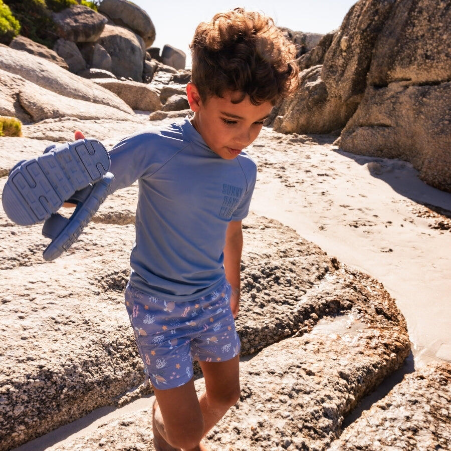 Swim Essentials Swimming T-shirt - Short Sleeve - Blue - Pure Tones 2/6