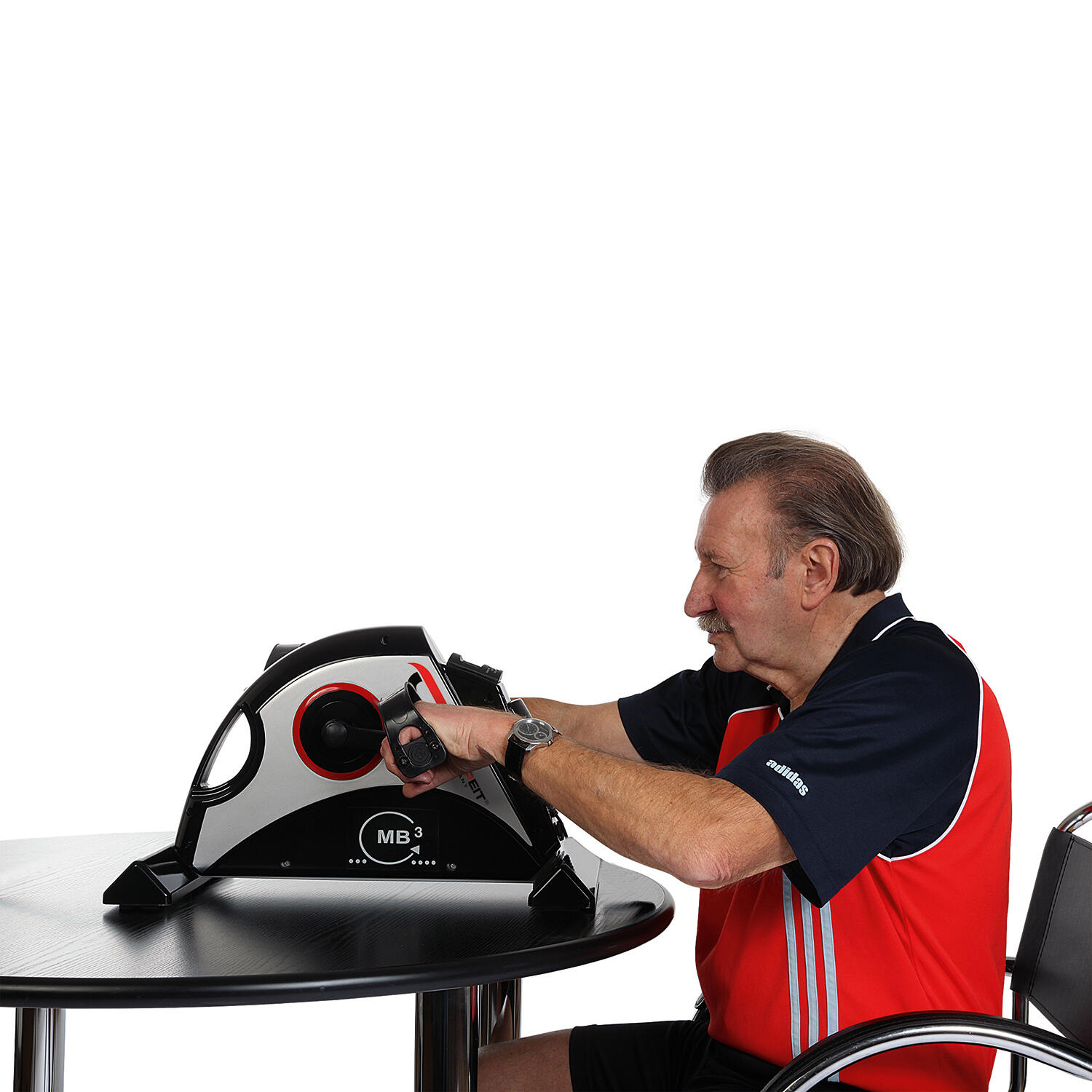 Christopeit Hometrainer mini MB3 Zwart 4/6