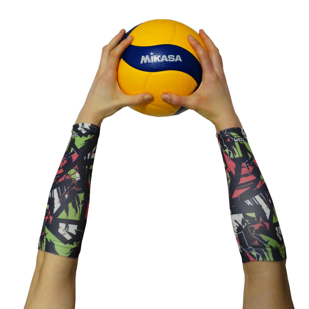 Rękawki siatkarskie unisex JG TEAM bioactiv krótkie 3/4