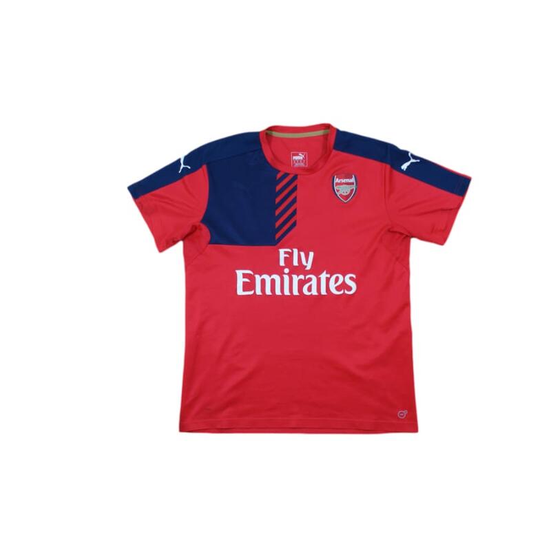 Reconditionné - Maillot foot rétro  Arsenal  années 2010 - État Correct
