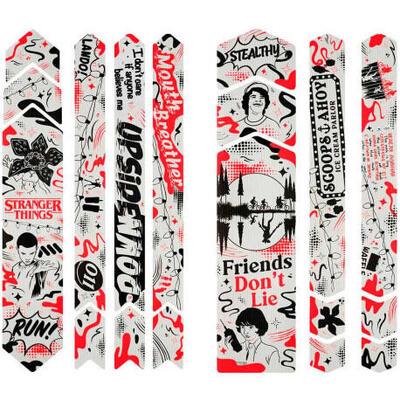 Kit protezione telaio - 18 pezzi - Stranger Things UpsideDown - nero