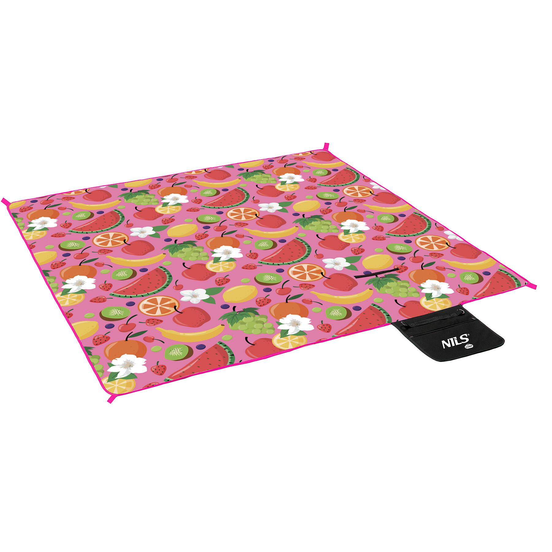 NILS CAMP Picknickdeken Fruit NC2223 200x200 PE ALU NILS CAMP