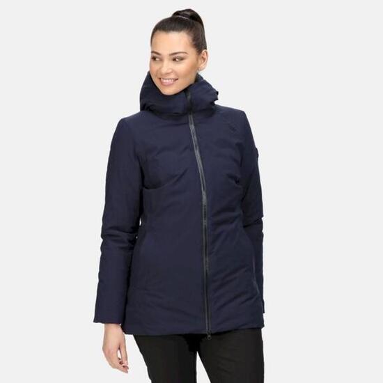 Mantel Sanda Freizeit Damen Navy Wasserdicht 8.000 mm Atmungsaktiv REGATTA