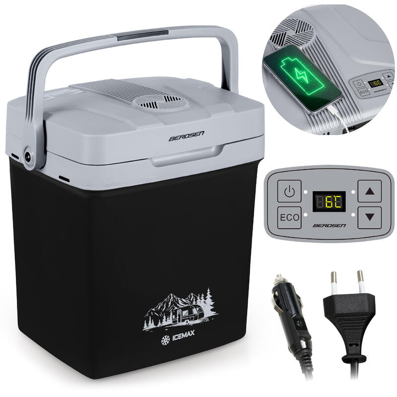 Lodówka turystyczna samochodowa Berdsen 12V/230V 26l