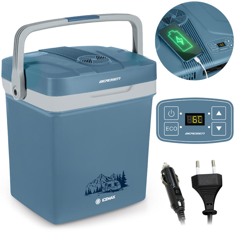 Lodówka turystyczna samochodowa Berdsen 12V/230V 26l