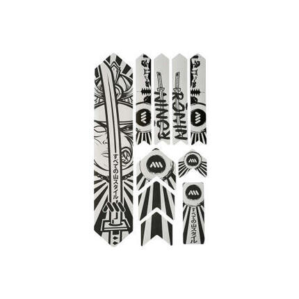 Kit protection de cadre - EXTRA 10 pièces - Ronin/blanc