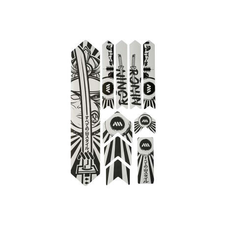 All Mountain Style - Kit Protection De Cadre - Extra 10 Pièces - Ronin/blanc - Protège-cadre - No Size - Decathlon