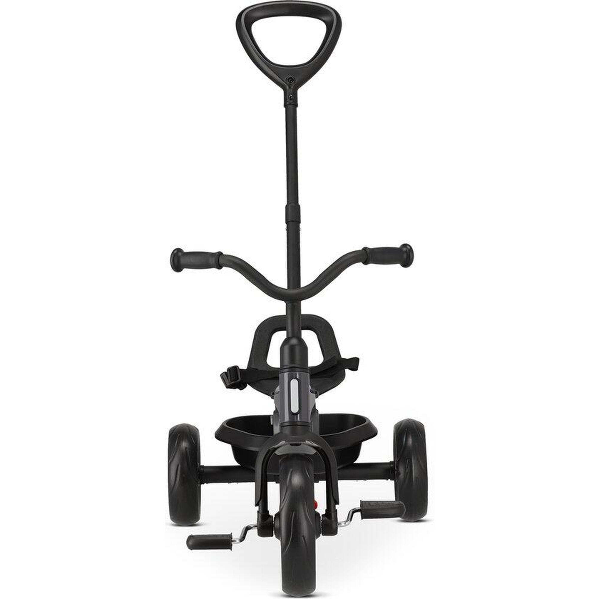 Tricycle Qplay Ant avec Barre de Poussée