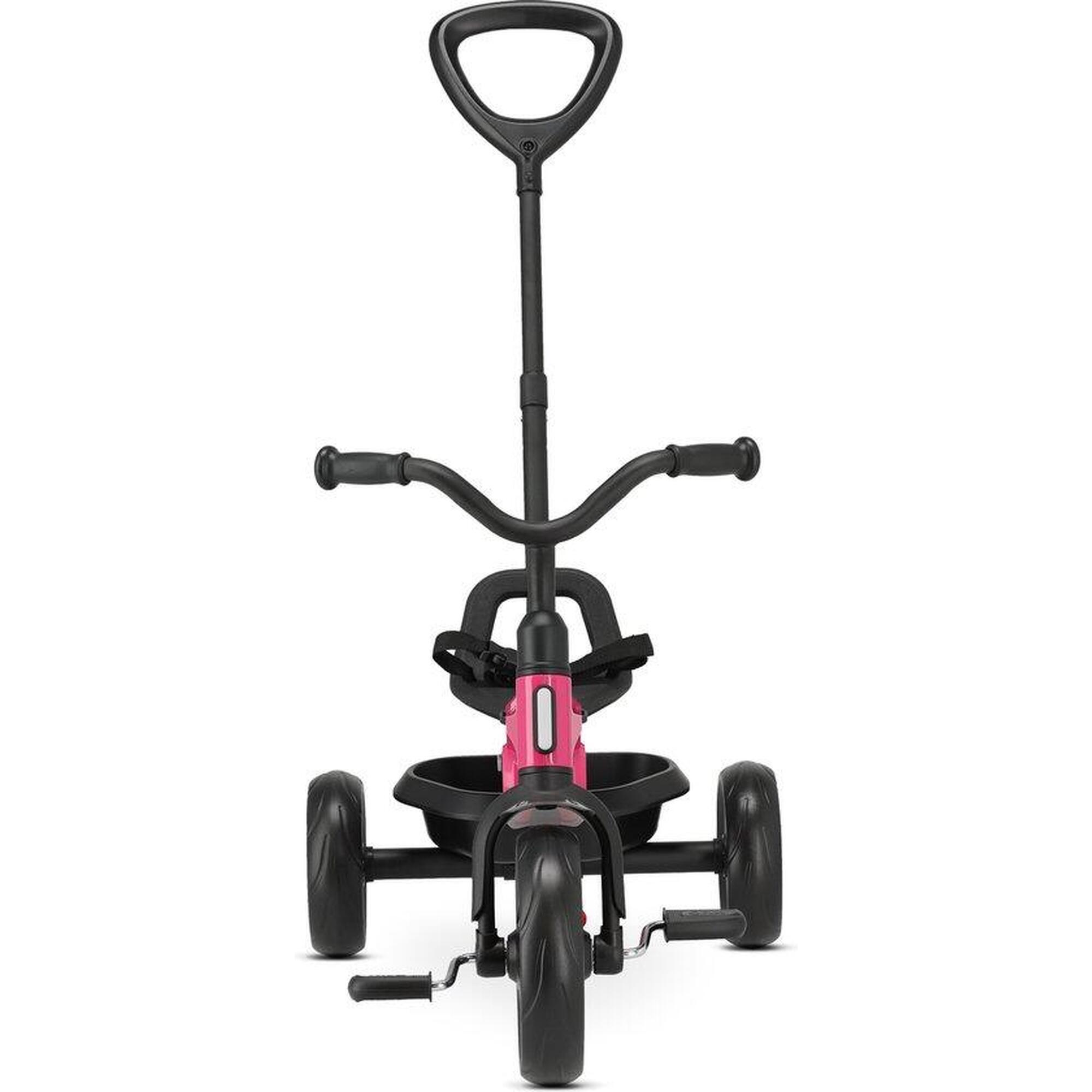 Tricycle Qplay Ant avec Barre de Poussée