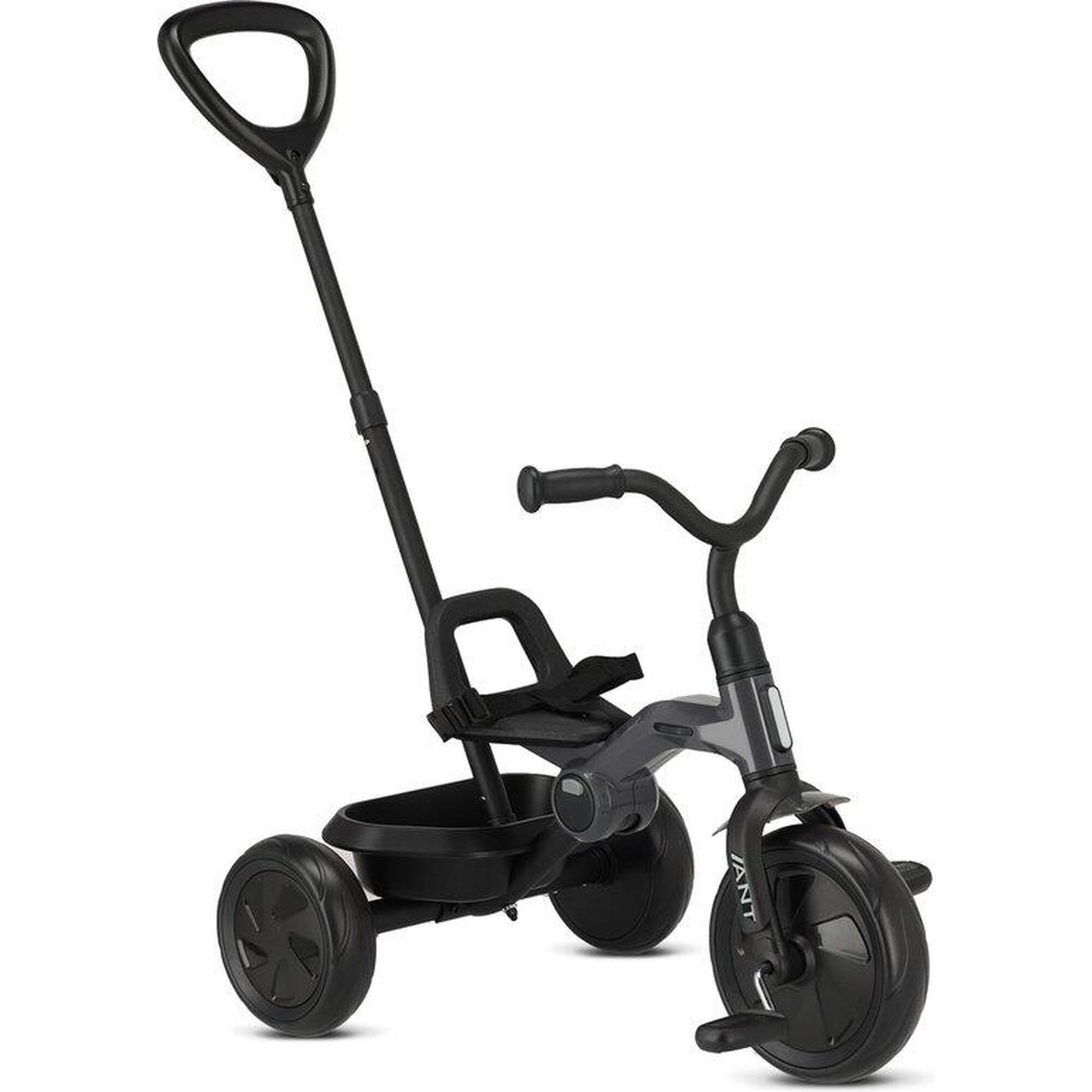 Tricycle Qplay Ant avec Barre de Poussée