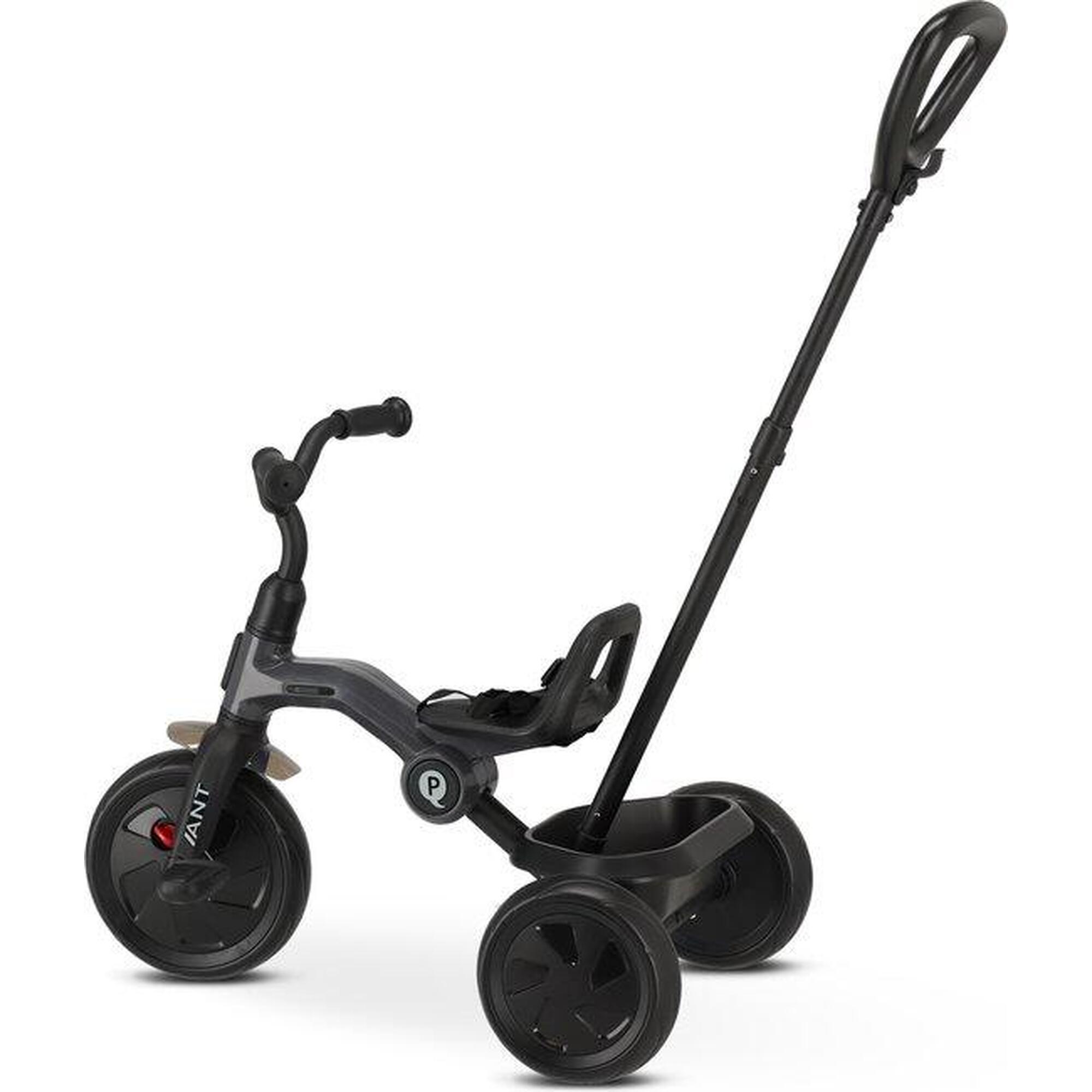 Tricycle Qplay Ant avec Barre de Poussée
