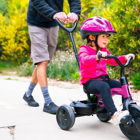 Tricycle Qplay Ant avec Barre de Poussée