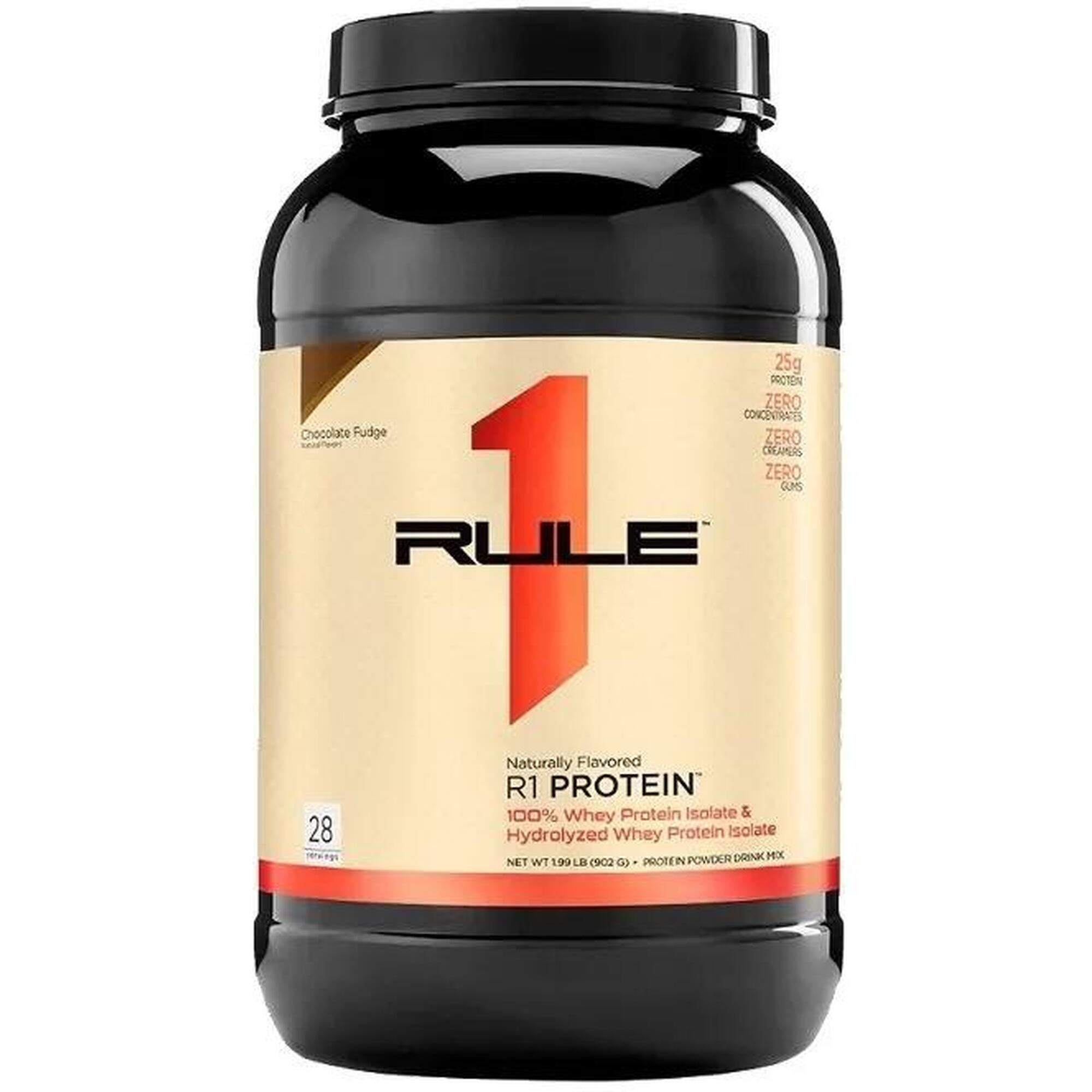 Rule1 - Rule1 R1 Protein Whey Isolate - Naturally Flavored (1,68lbs) Pure Vanilla - Isolat De Whey - Decathlon