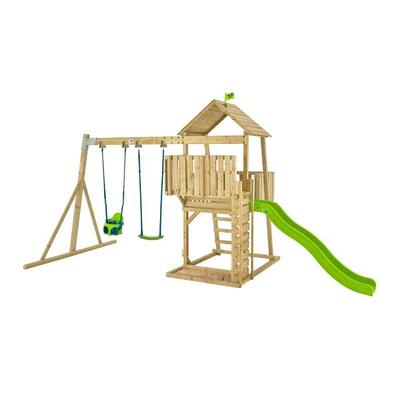 Spielplatz Klettergerüst Babystuhl KINGSWOOD Braun FSC®